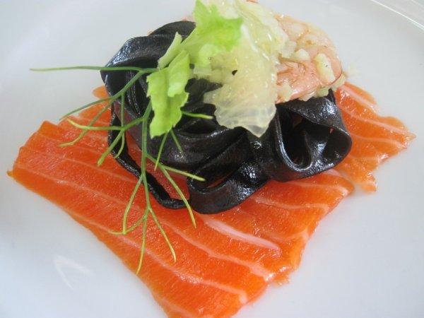 Salmon Carpaccio