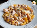 Salmon, chickpea and orange salad, photo 1