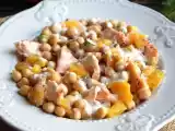 Salmon, chickpea and orange salad, photo 1