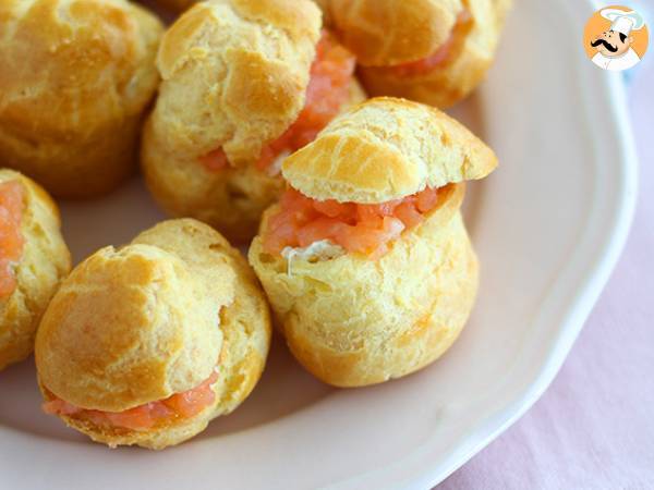 Salmon cream puffs - photo 2