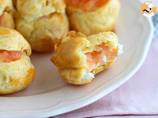 Salmon cream puffs - photo 4