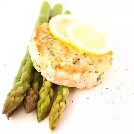 Salmon fennel cakes recipe