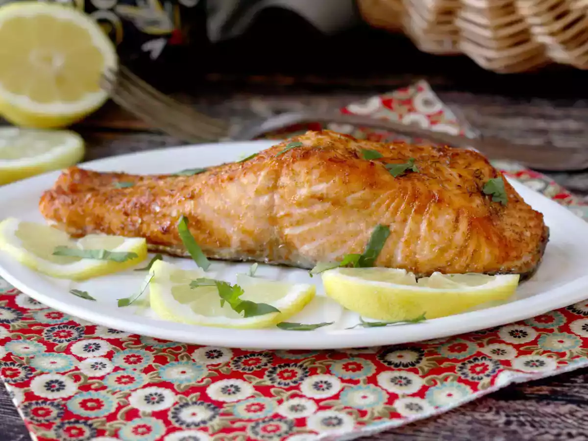 Salmon fillet in the Air Fryer: healthy, tasty cooking! - photo 4