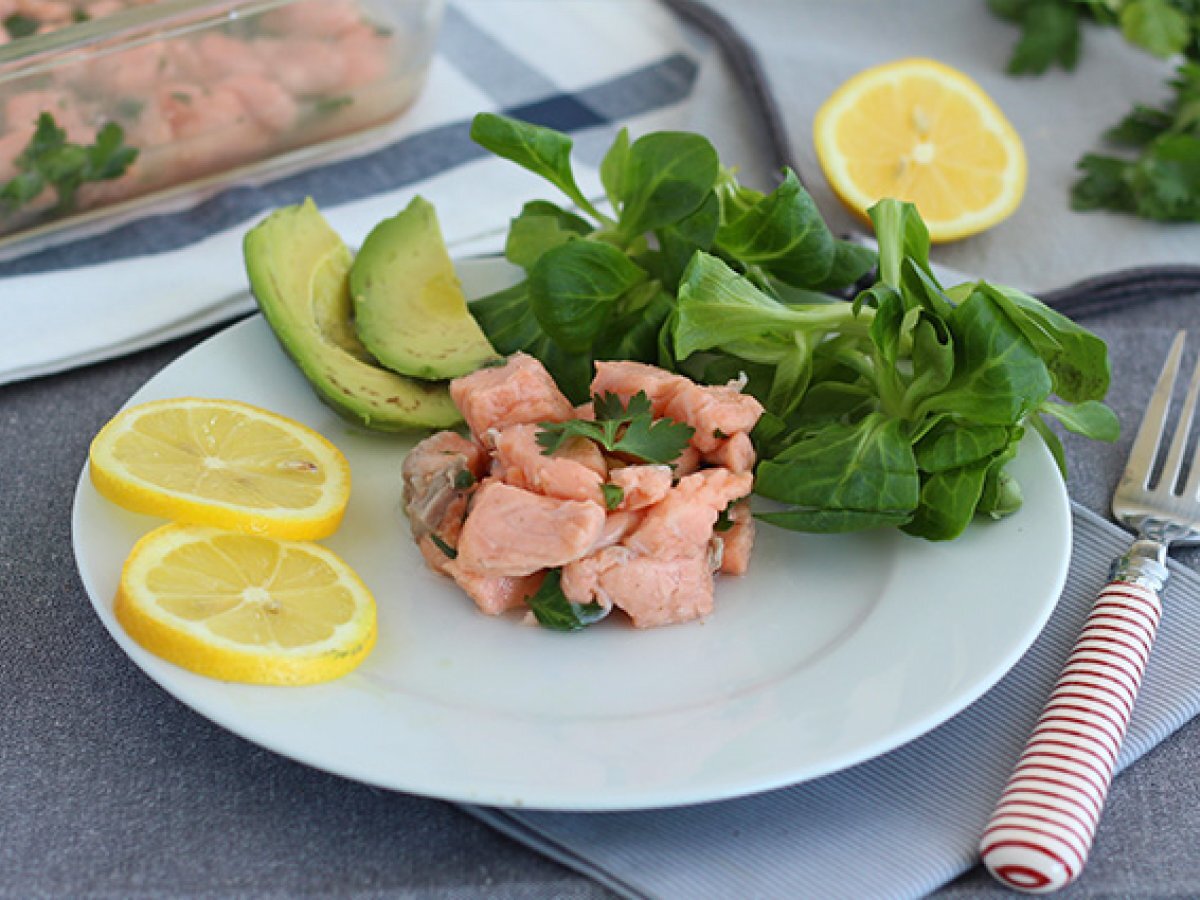 Salmon marinade