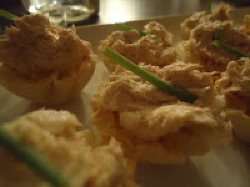 Salmon Mousse in Phyllo Cups - photo 3