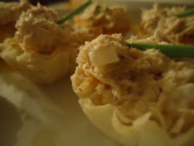 Salmon Mousse in Phyllo Cups - photo 2