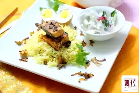 Salmon pulao rice recipe: easy and tasty dinner idea