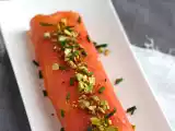 Salmon roll with ricotta cheese and pistachios, the perfect appetizer for christmas parties, photo 1