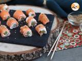 Salmon rolls with goat cheese - Video recipe !, photo 2