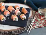 Salmon rolls with goat cheese - video recipe !, photo 2