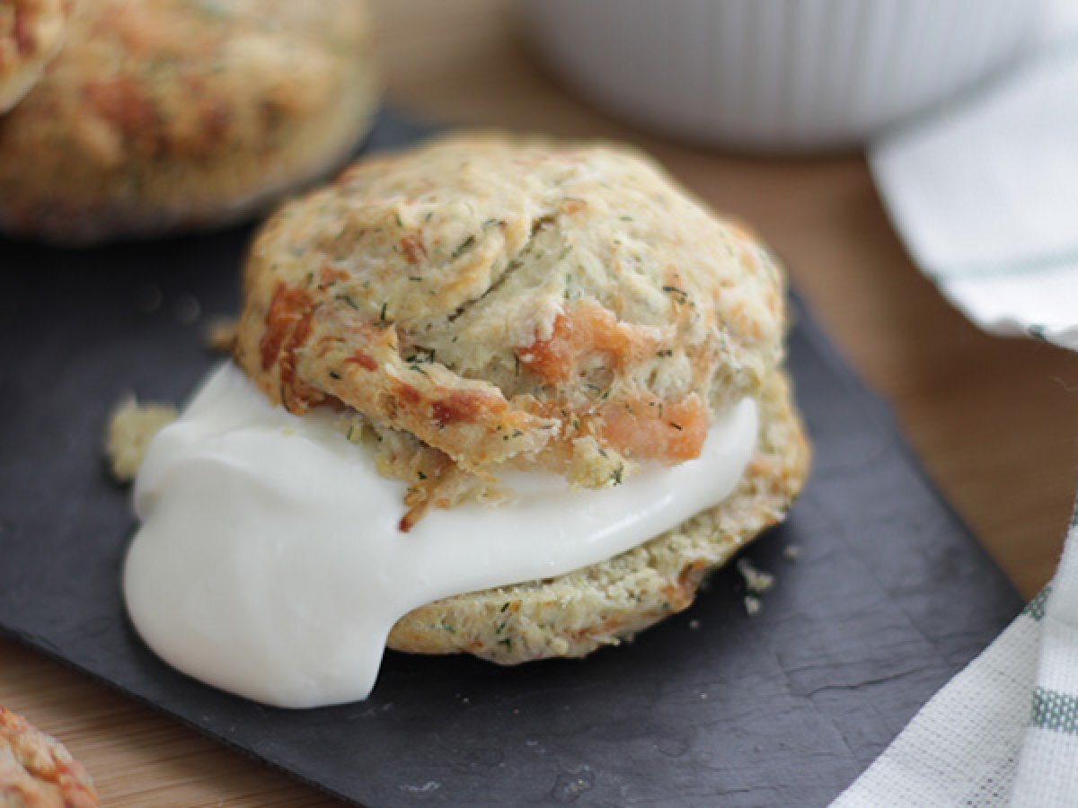 Salmon scones - Video recipe ! - photo 3