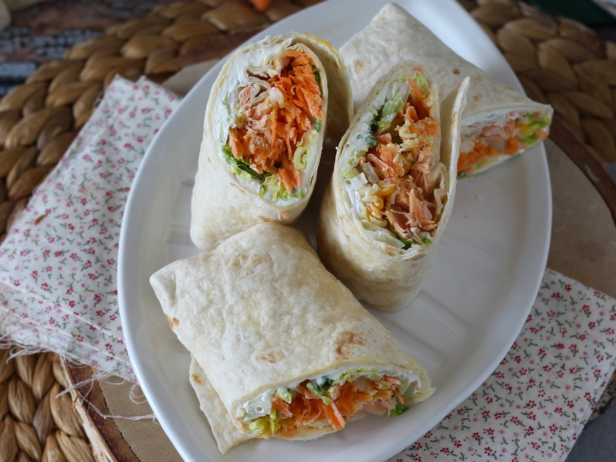 Salmon wraps, the perfect and practical sandwich to take everywhere - photo 6