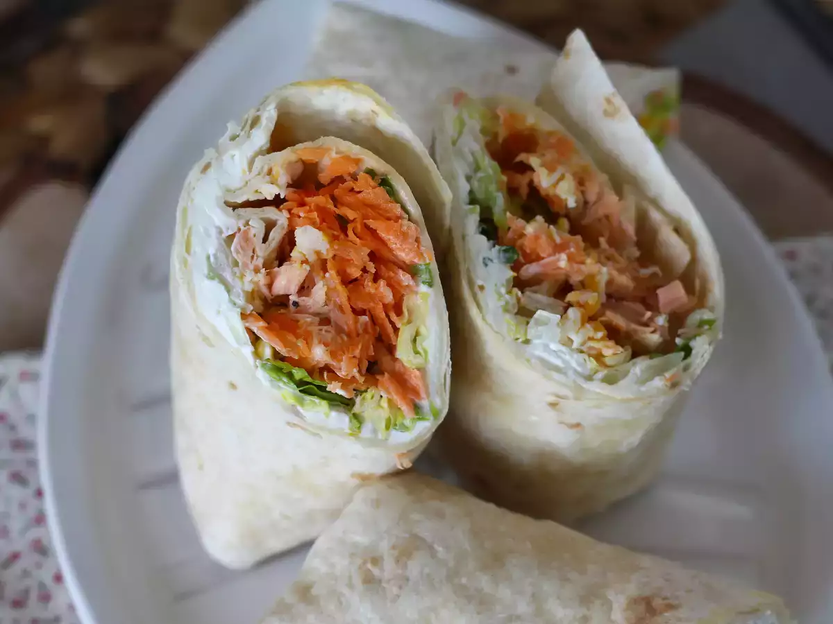 Salmon wraps, the perfect practical sandwich to take anywhere - photo 5