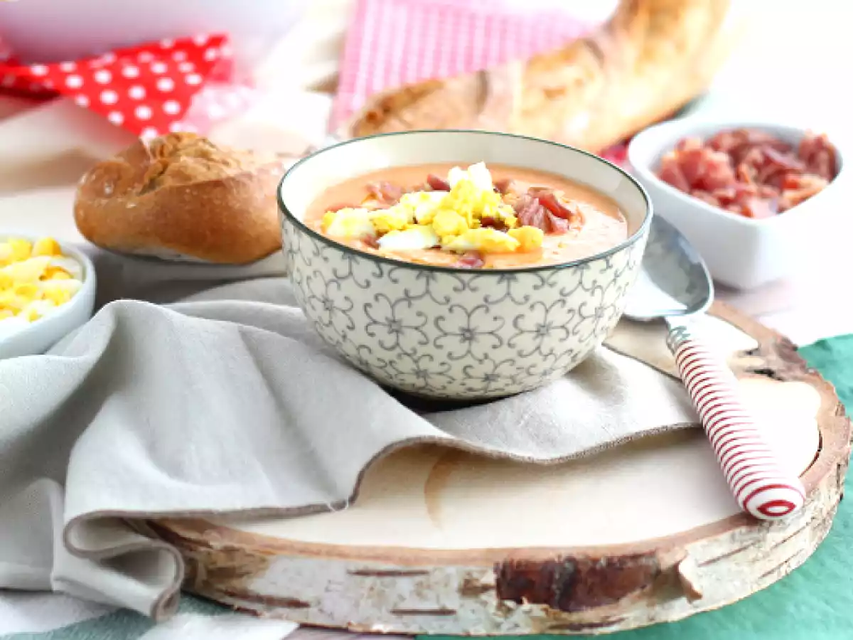 Salmorejo, spanish cold soup - photo 3