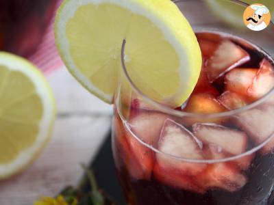 Sangria mocktail, an easy non-alcoholic cocktail - photo 2