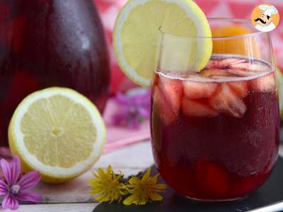 Sangria mocktail, an easy non-alcoholic cocktail - photo 3