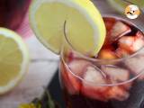 Sangria mocktail, an easy non-alcoholic cocktail, photo 1