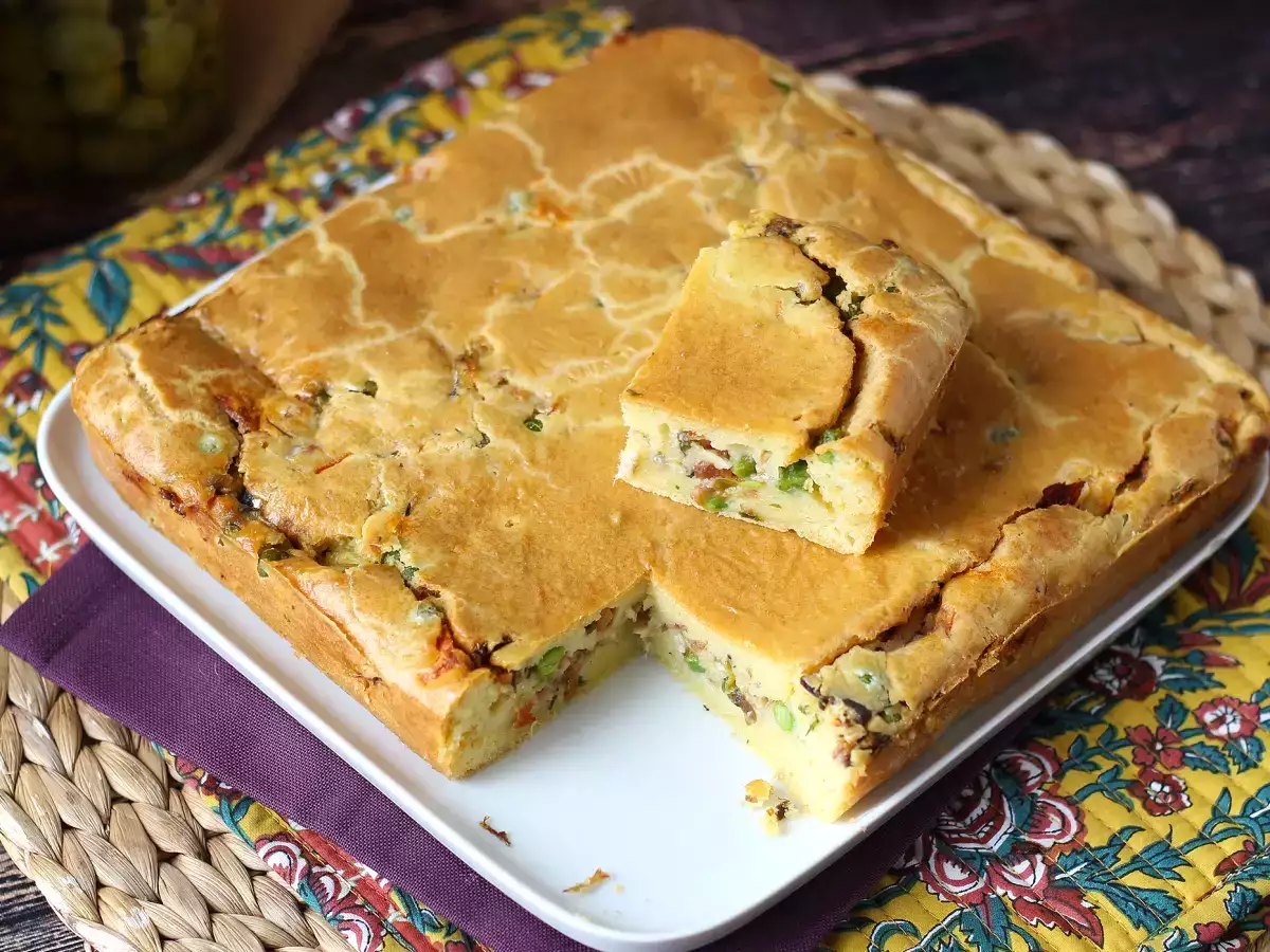 Sardine cake: a simple, moist and tasty recipe - photo 5