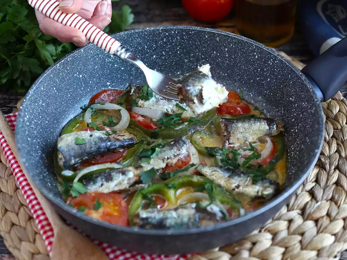 Sardine stew, an easy, sunny and economical recipe - photo 3