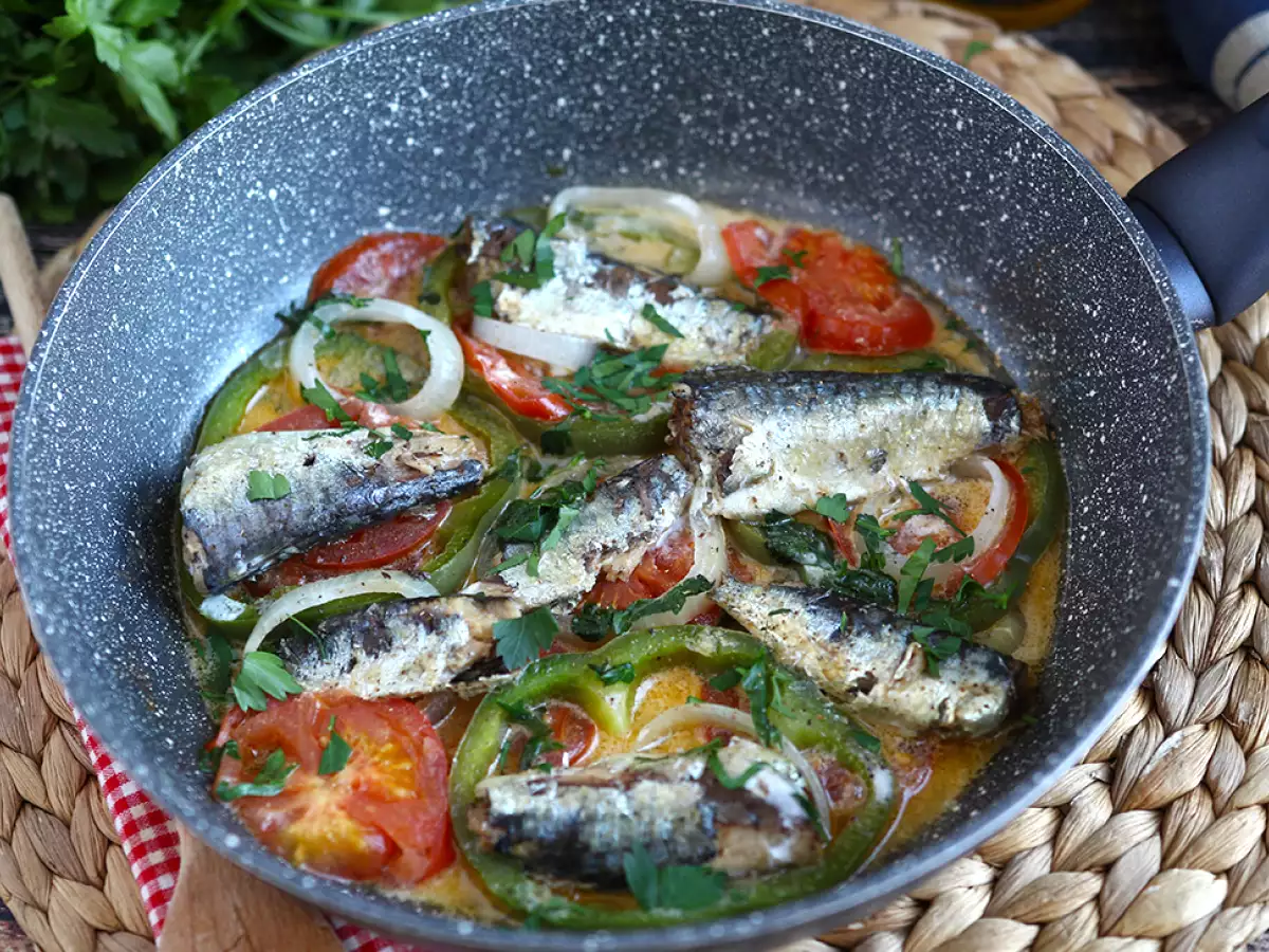 Sardine stew, an easy, sunny and economical recipe - photo 4