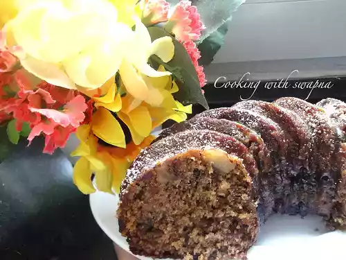 Saudi date & nut cake recipe