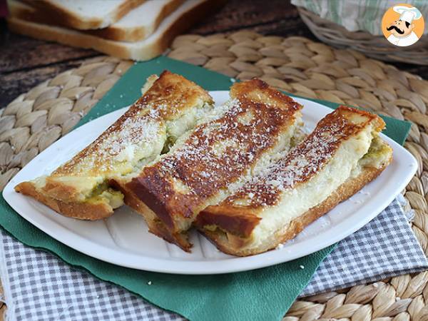 Savory french toast rolls with pesto - photo 3