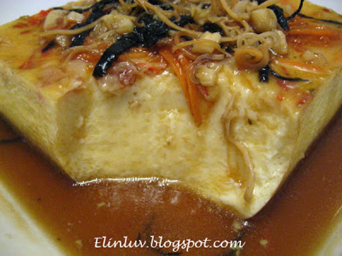 Savoury Tofu With Japanese Seaweed Topping - photo 3