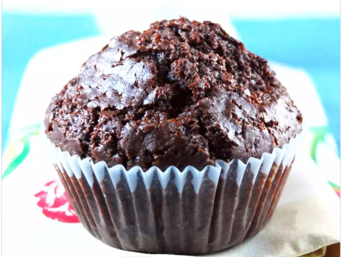 Schokoladen Sirup Muffins (Chocolate Syrup Muffins)