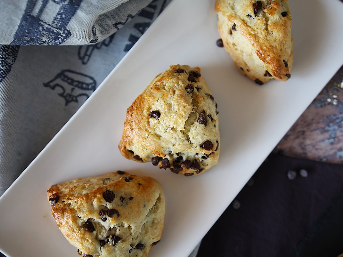 Scones with chocolate chips - photo 5