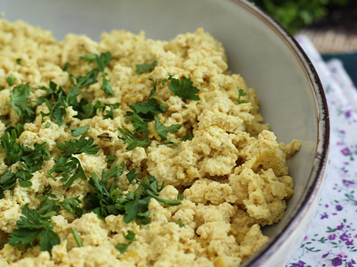 Scrambled tofu - photo 2