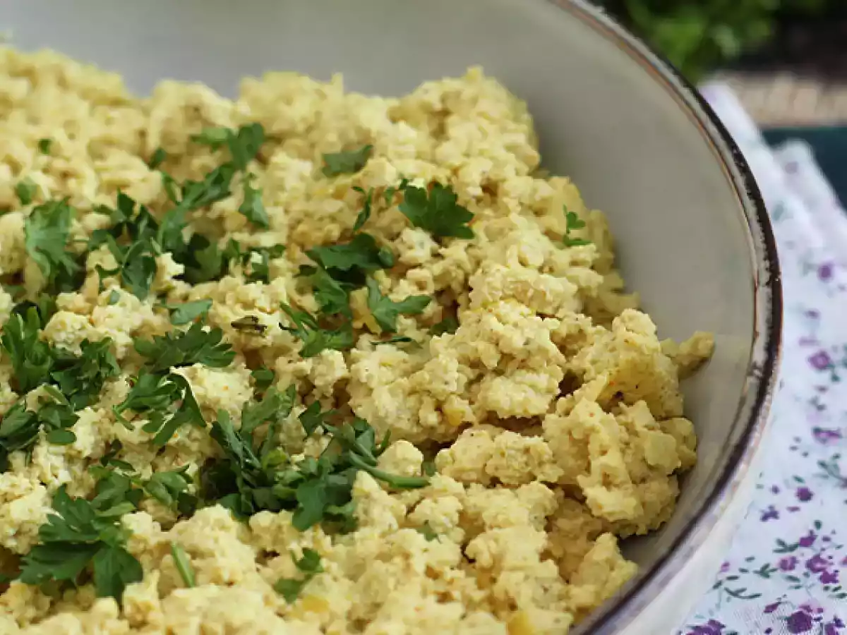 Scrambled tofu to replace your scrambled eggs! - photo 2