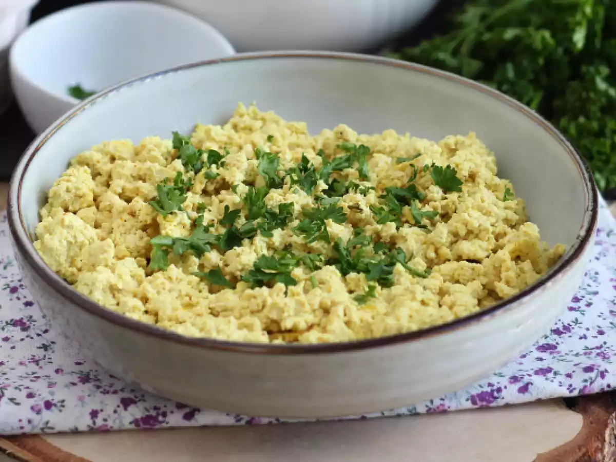 Scrambled tofu to replace your scrambled eggs! - photo 3