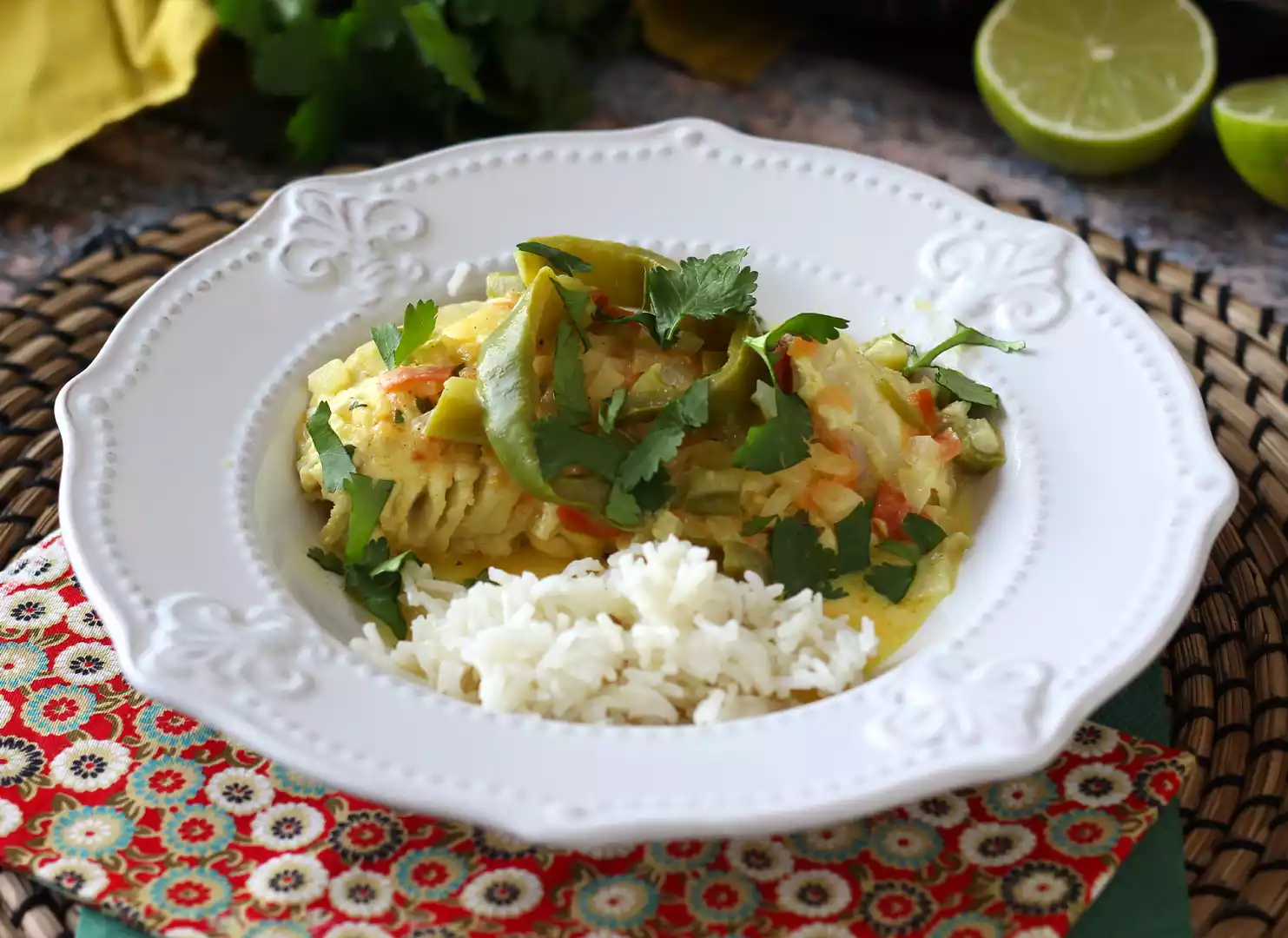 Sea bream in coconut milk: a fish recipe you'll love