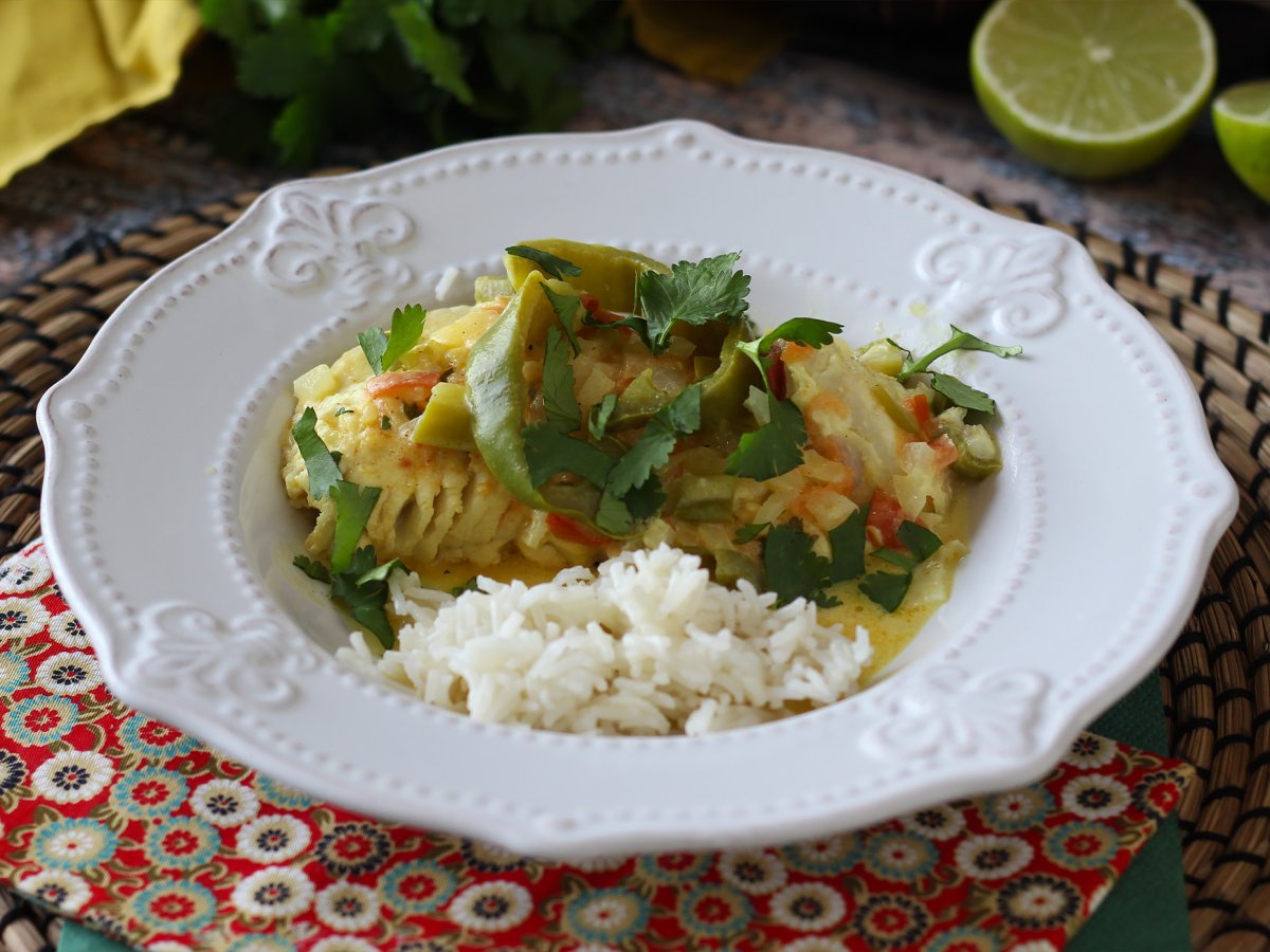 Sea bream simmered in coconut milk - the fish dish you will love