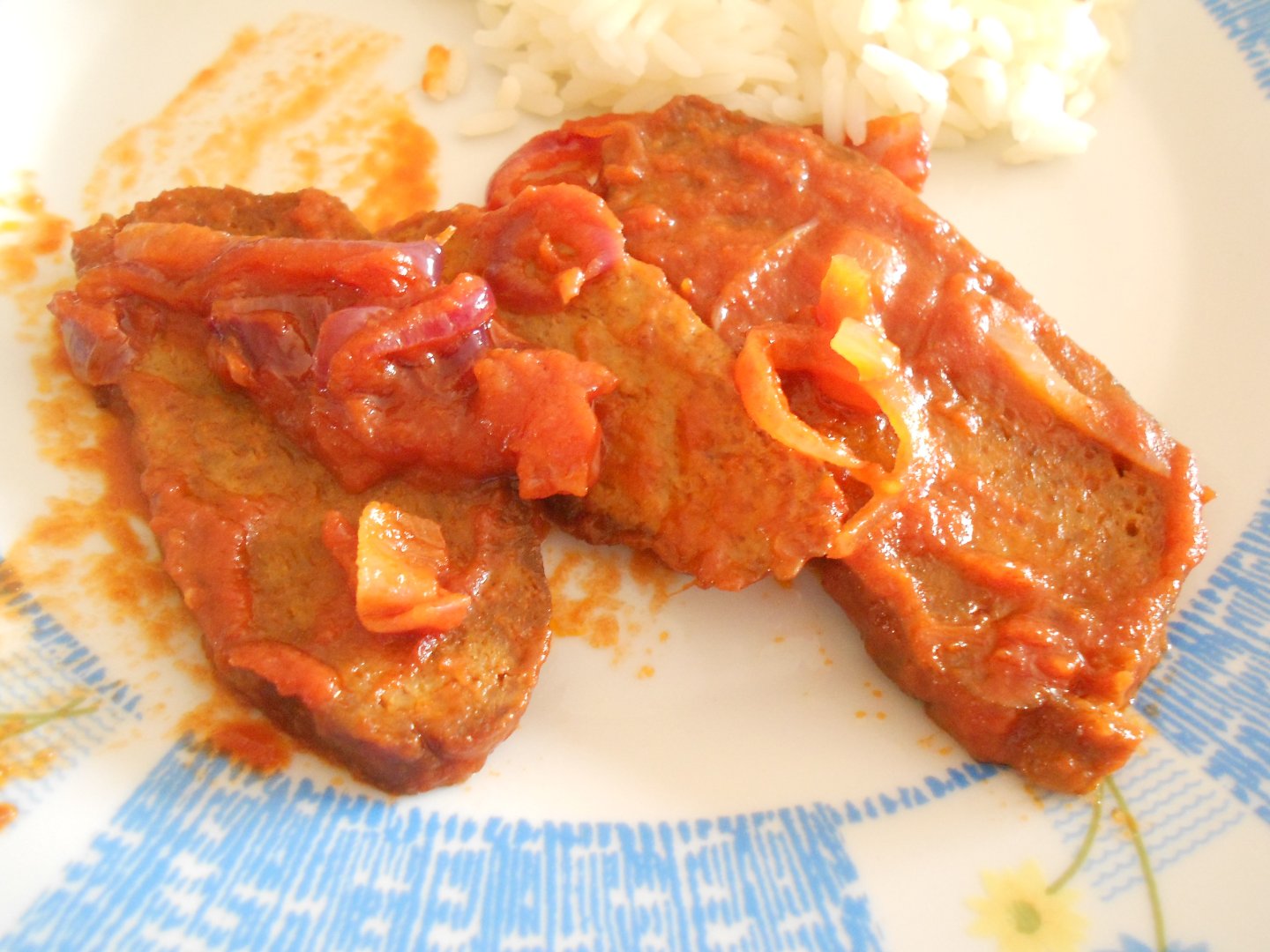 Seitan de cebolada (onions and tomato sauce) Recipe Petitchef