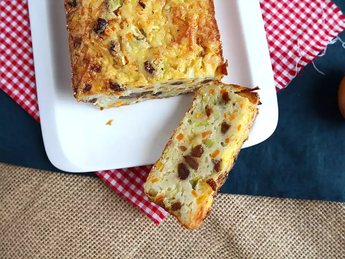 Semolina cake with zucchini and carrot - photo 3