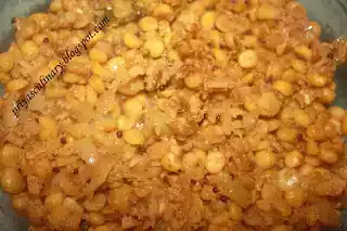 Senagapappu kobbari fry recipe (channa dal coconut fry)