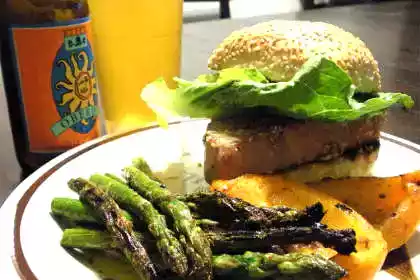 Sesame ginger lime tuna steak recipe - healthy dinner idea