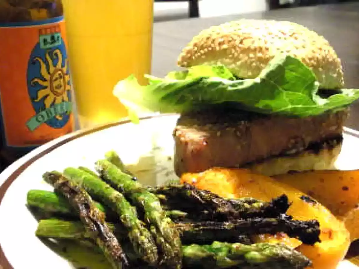 Sesame Ginger Lime Tuna Steak