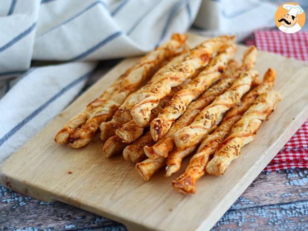 Sesame puff pastry twists - photo 2