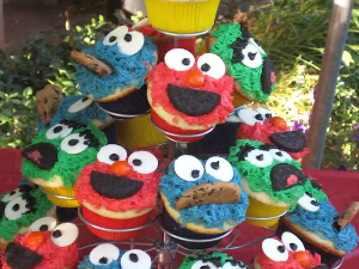 Sesame Street Cupcakes