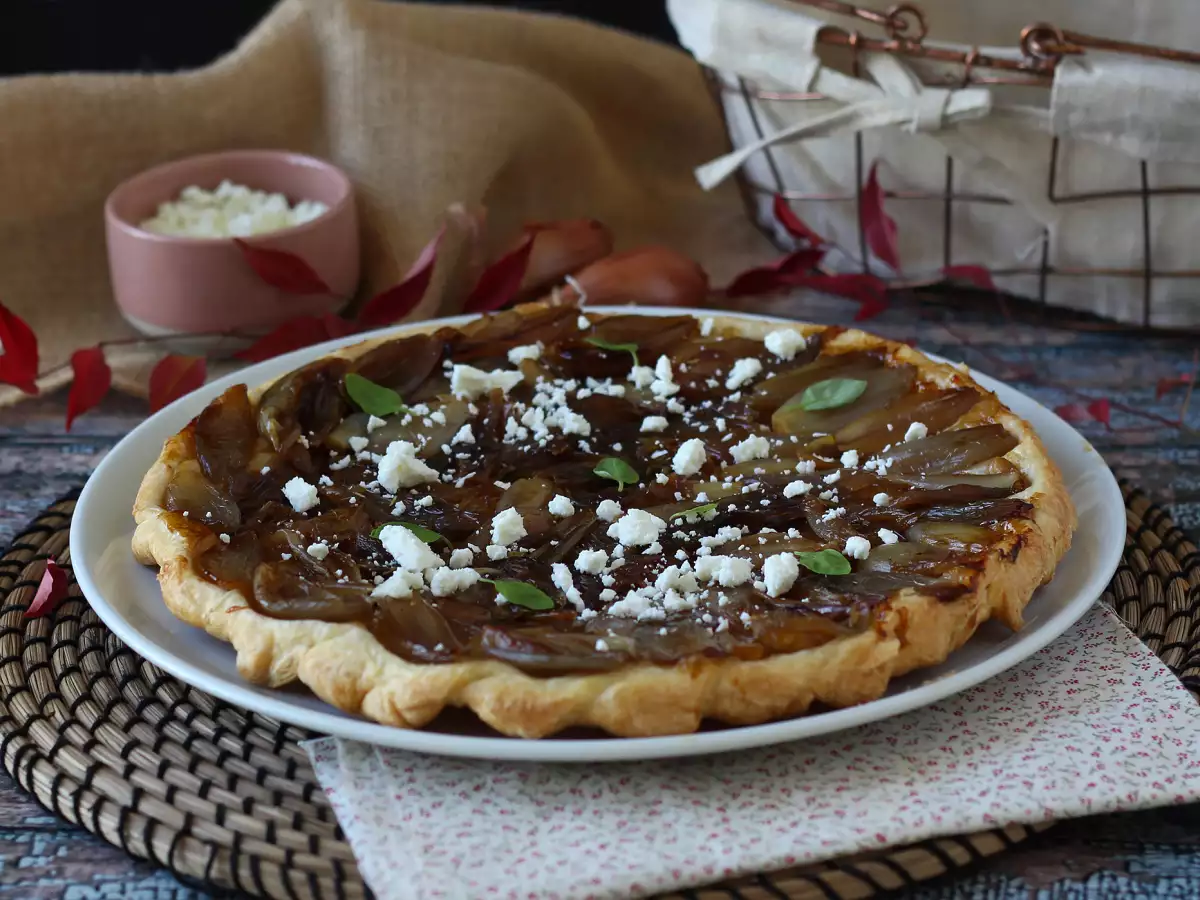 Shallot and feta tarte Tatin, an irresistible savory version! - photo 6
