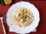 Shrimp and lemon risotto, an elegant first course that's easy to prepare, photo 2