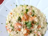 Shrimp and lemon risotto, an elegant first course that's easy to prepare, photo 3