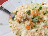 Shrimp and lemon risotto, an elegant meal and easy to prepare, photo 1