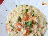 Shrimp and lemon risotto, an elegant meal and easy to prepare, photo 3