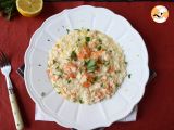 Shrimp and lemon risotto, the elegant and easy to prepare first course, photo 2