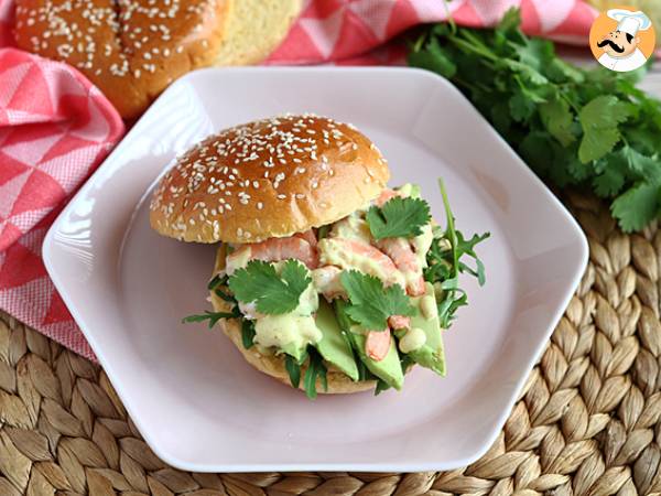 Shrimp, avocado, and cilantro sandwich - photo 3