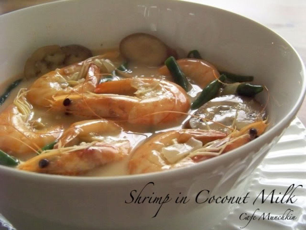 Shrimp in Coconut Milk (Hipon sa Gata)