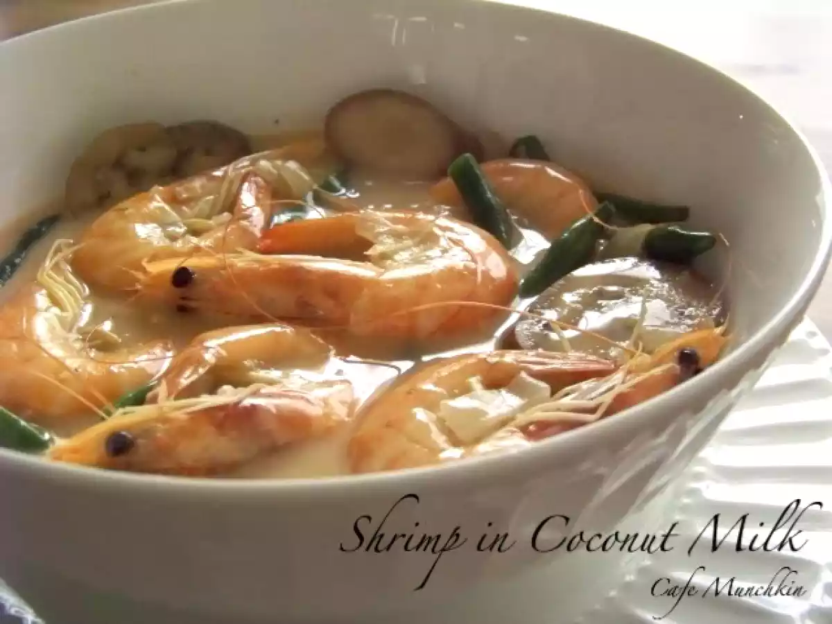 Shrimp in Coconut Milk (Hipon sa Gata)